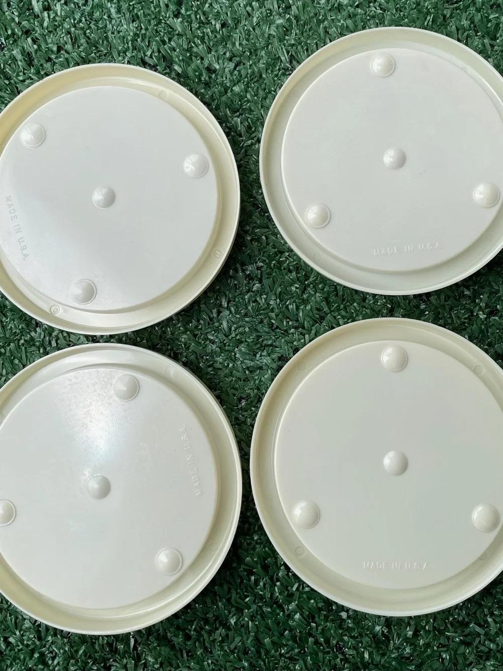 Vintage 80’s University Of Georgia Bulldogs UGA Set Of 4 Coaster USA Made - Picture 5 of 5